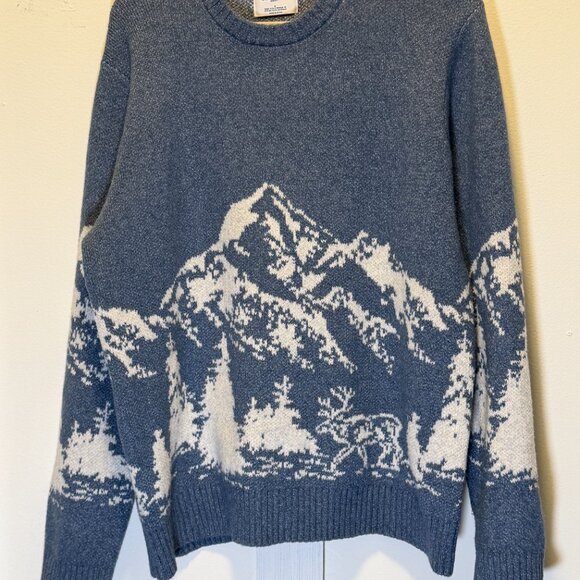NWT Old Navy Sosoft Crewneck Sweater Blue Mountain Size XXL - Picture 5 of 5